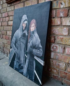 Contemporary portrait "The Path"