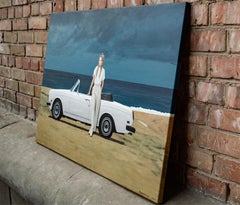 Contemporary portrait "When the Beach is Your Parking Lot"