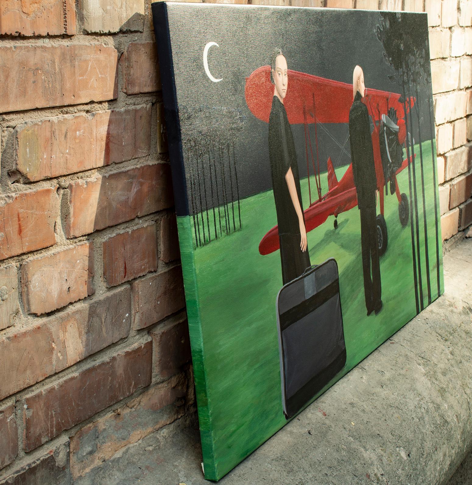 Departure Without Map - Painting by Nataliya Bagatskaya