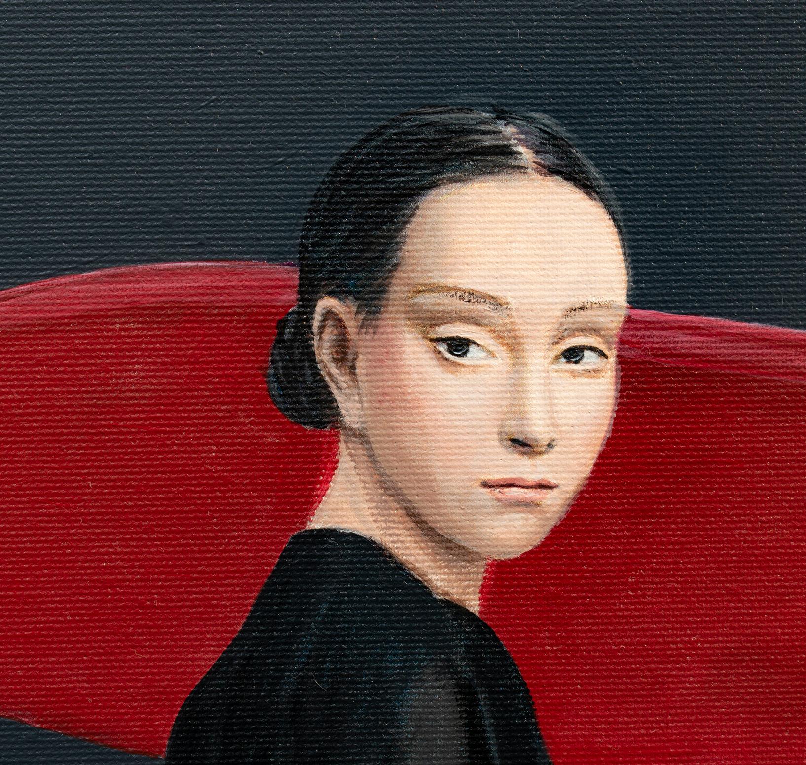 Departure Without Map - Realist Painting by Nataliya Bagatskaya