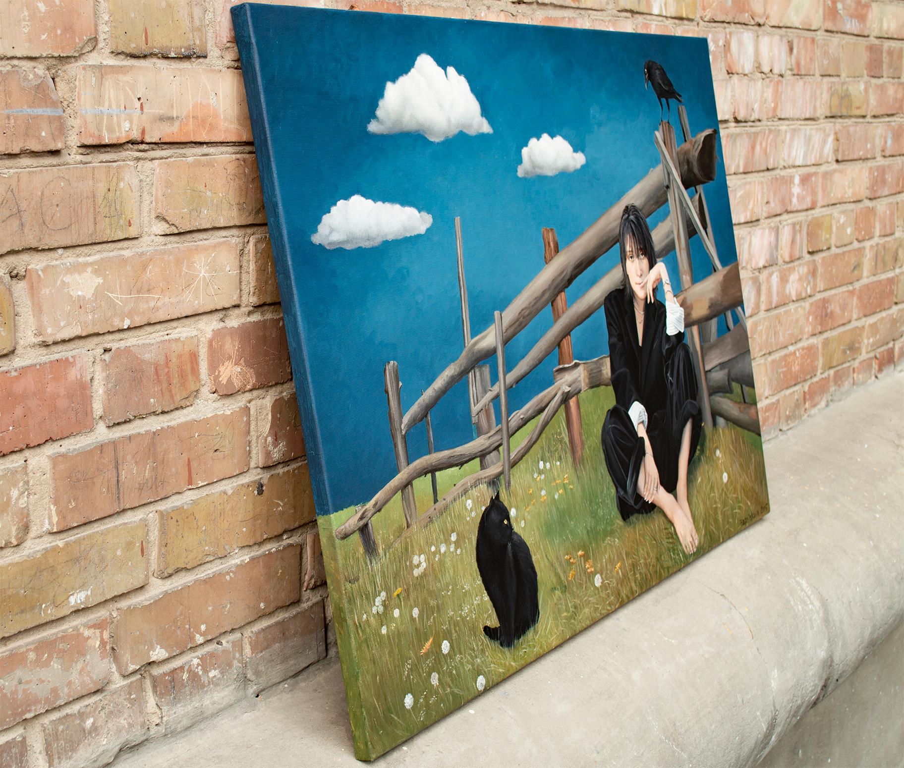 Heels? Never Heard of Them - Painting by Nataliya Bagatskaya
