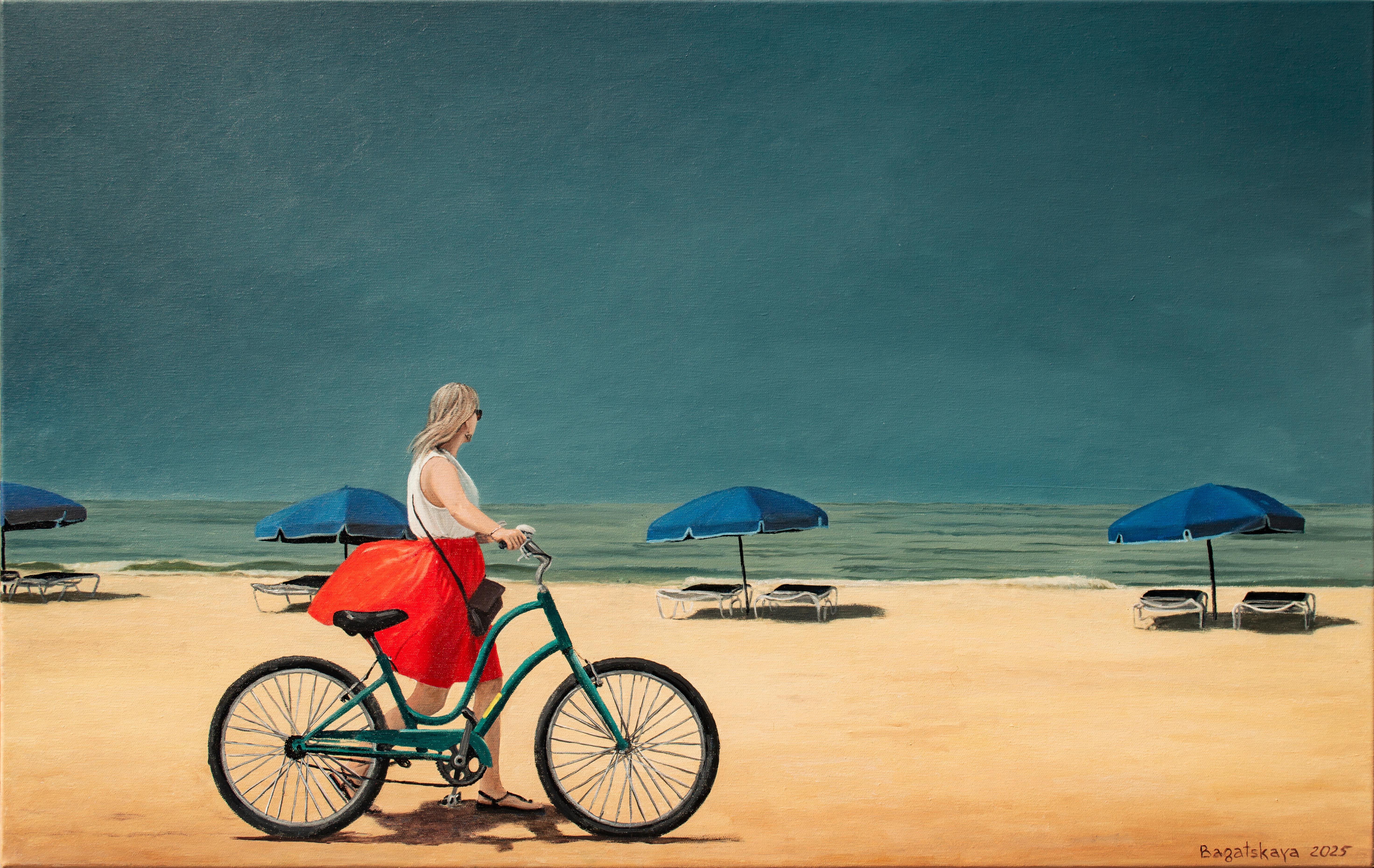 "My Forever Summer" Painting, Acrylic on Canvas, Signed