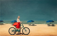 "My Forever Summer" Painting, Acrylic on Canvas, Signed