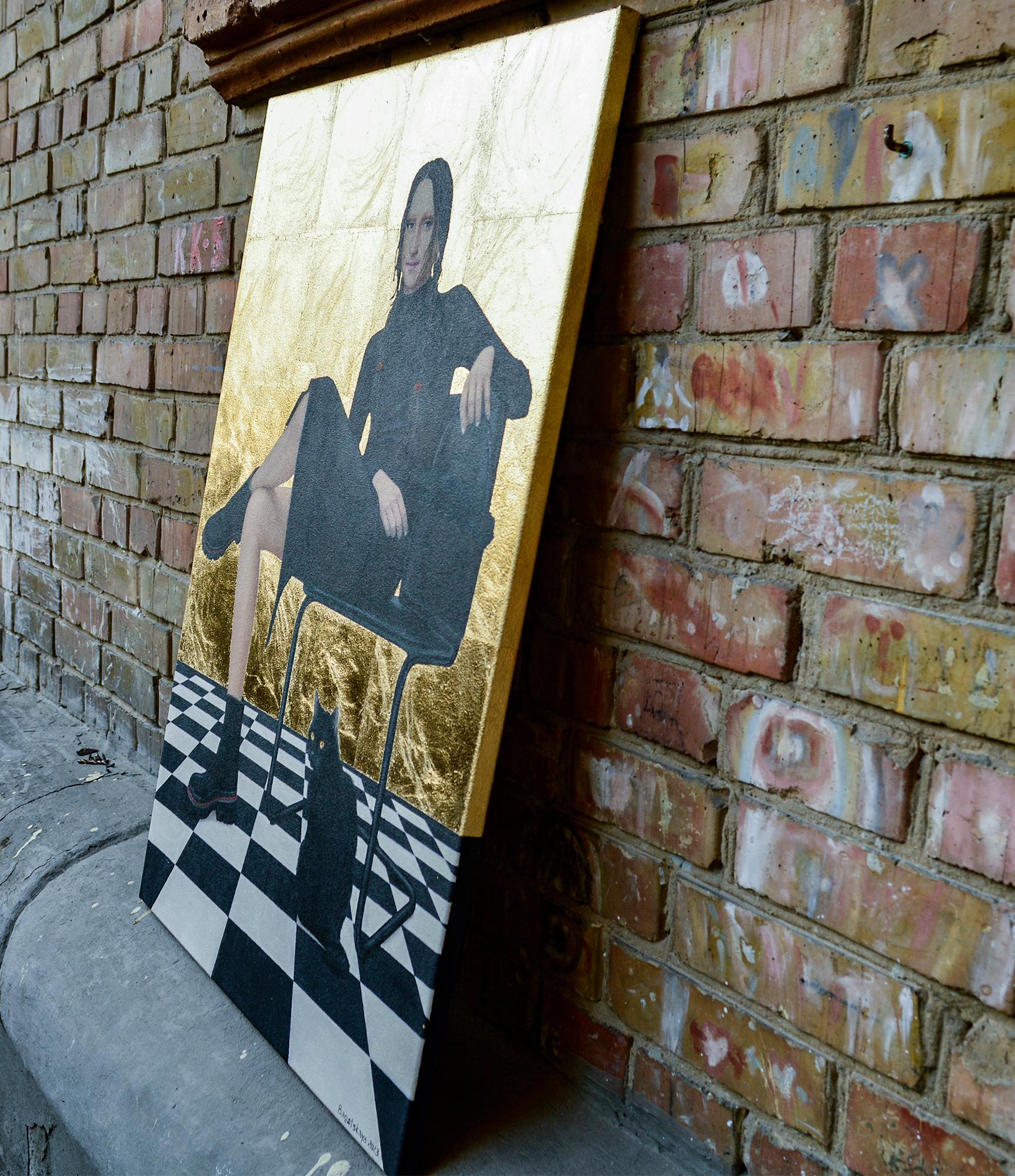 Abbigliamento nuovo - Painting di Nataliya Bagatskaya