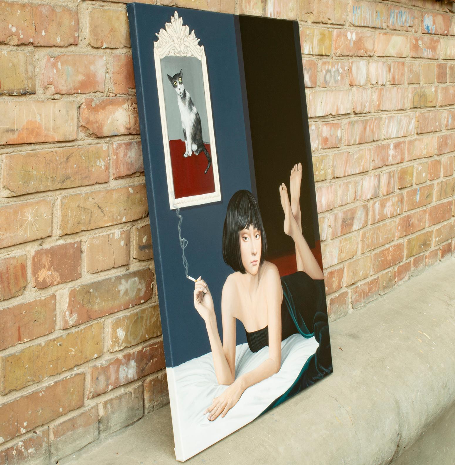 Nothing Happened Here - Painting by Nataliya Bagatskaya