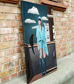 On the Roof with a Cat