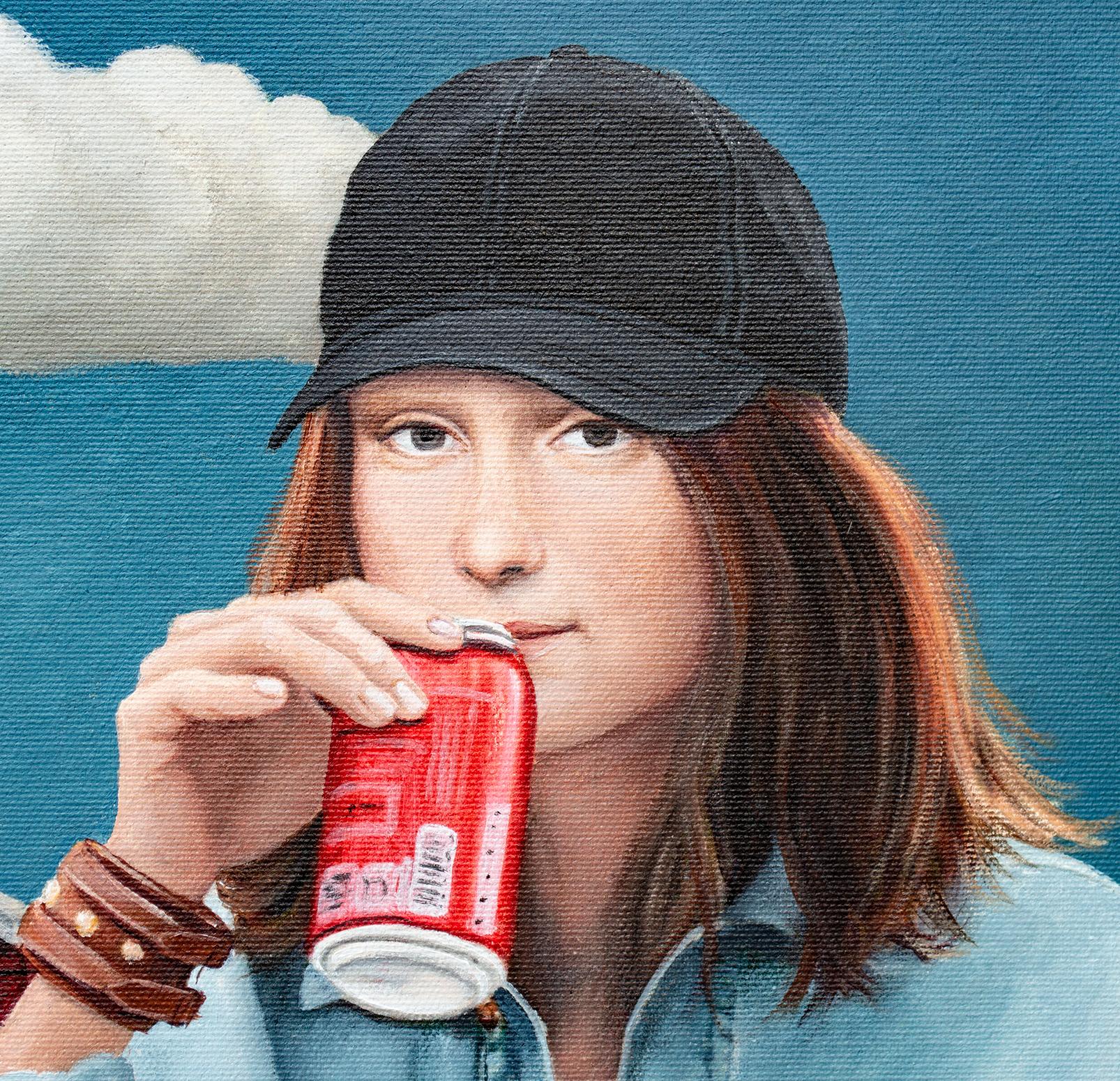 Open Road Ballad - Realist Painting by Nataliya Bagatskaya