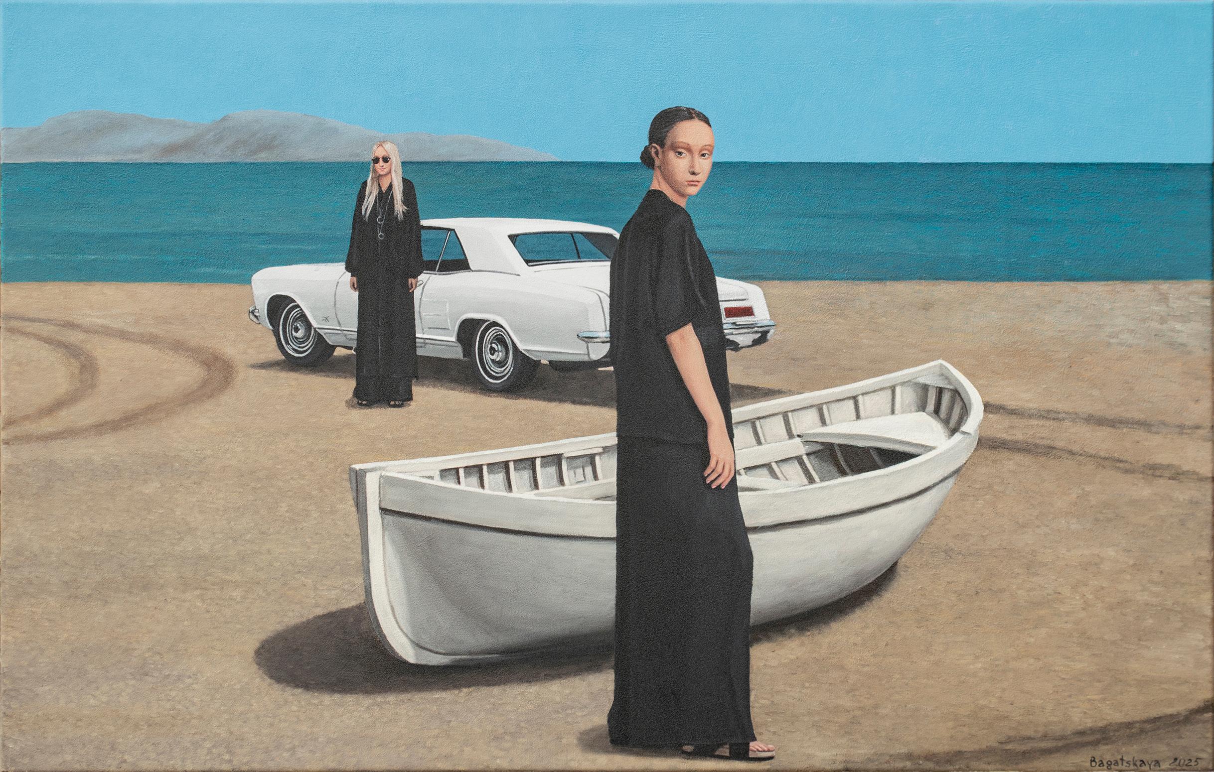 Portrait Painting de Nataliya Bagatskaya - ¿Remar o montar?