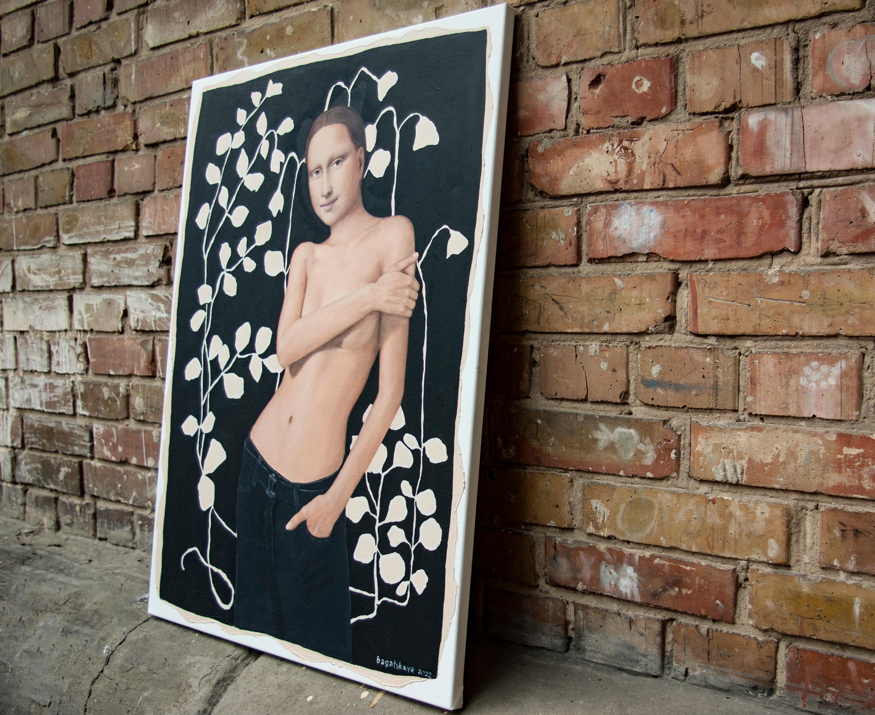 Semi-nude - Painting by Nataliya Bagatskaya