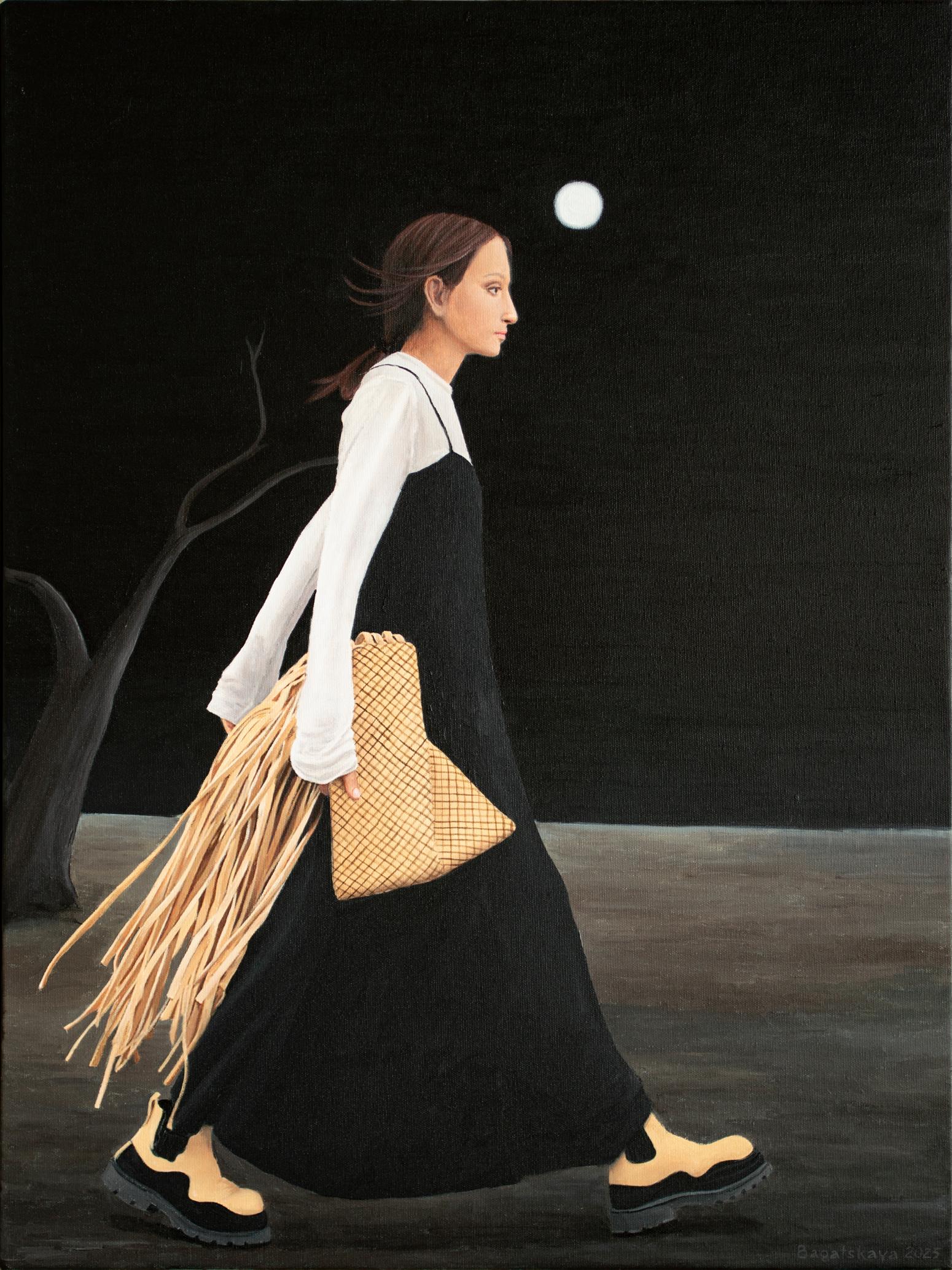 Portrait Painting Nataliya Bagatskaya - Chemin solitaire
