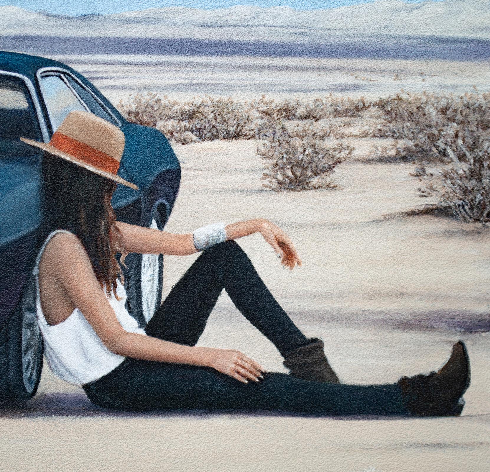 L'inizio della strada - Painting Realismo di Nataliya Bagatskaya