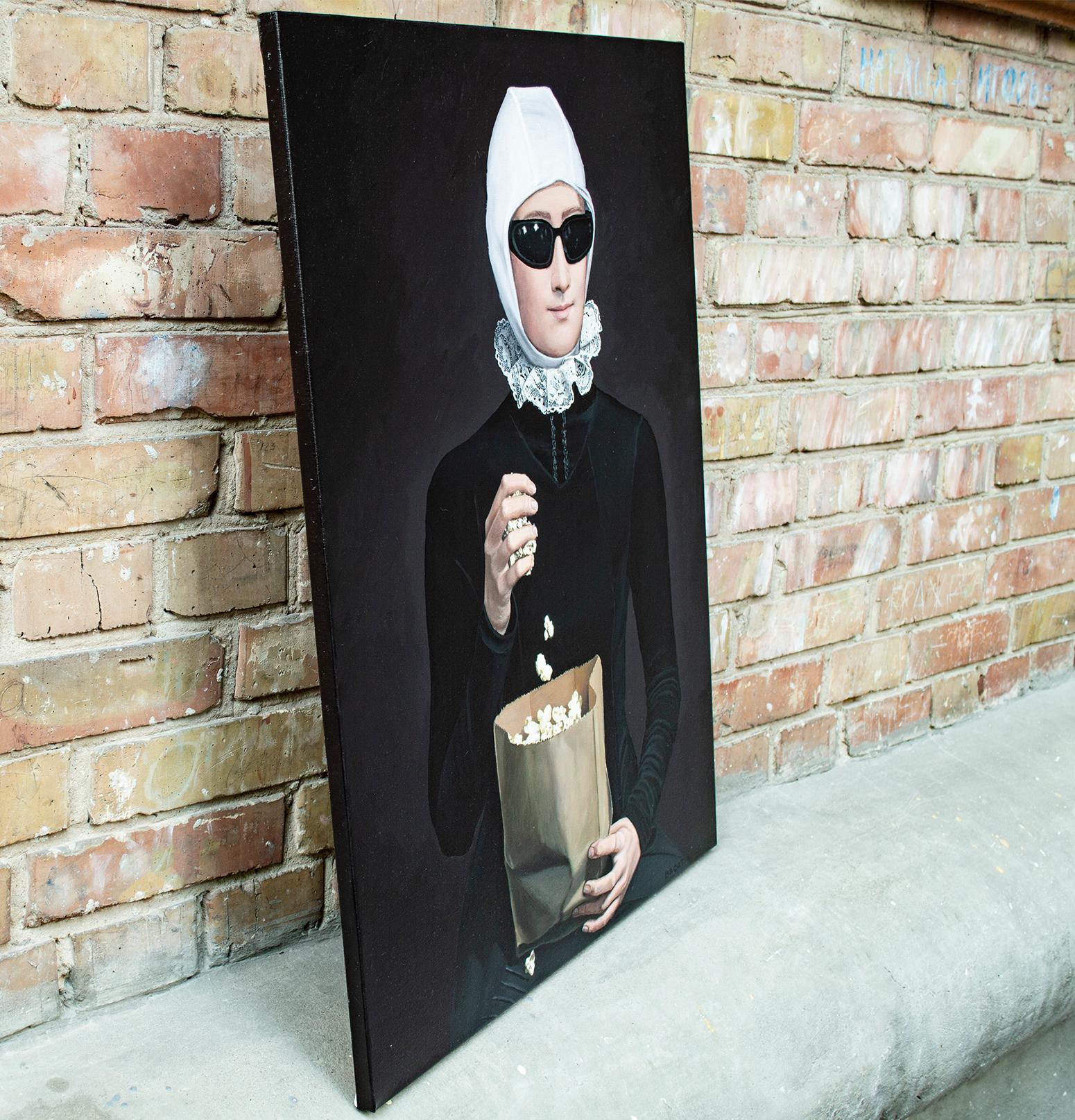 The Popcorn - Painting by Nataliya Bagatskaya