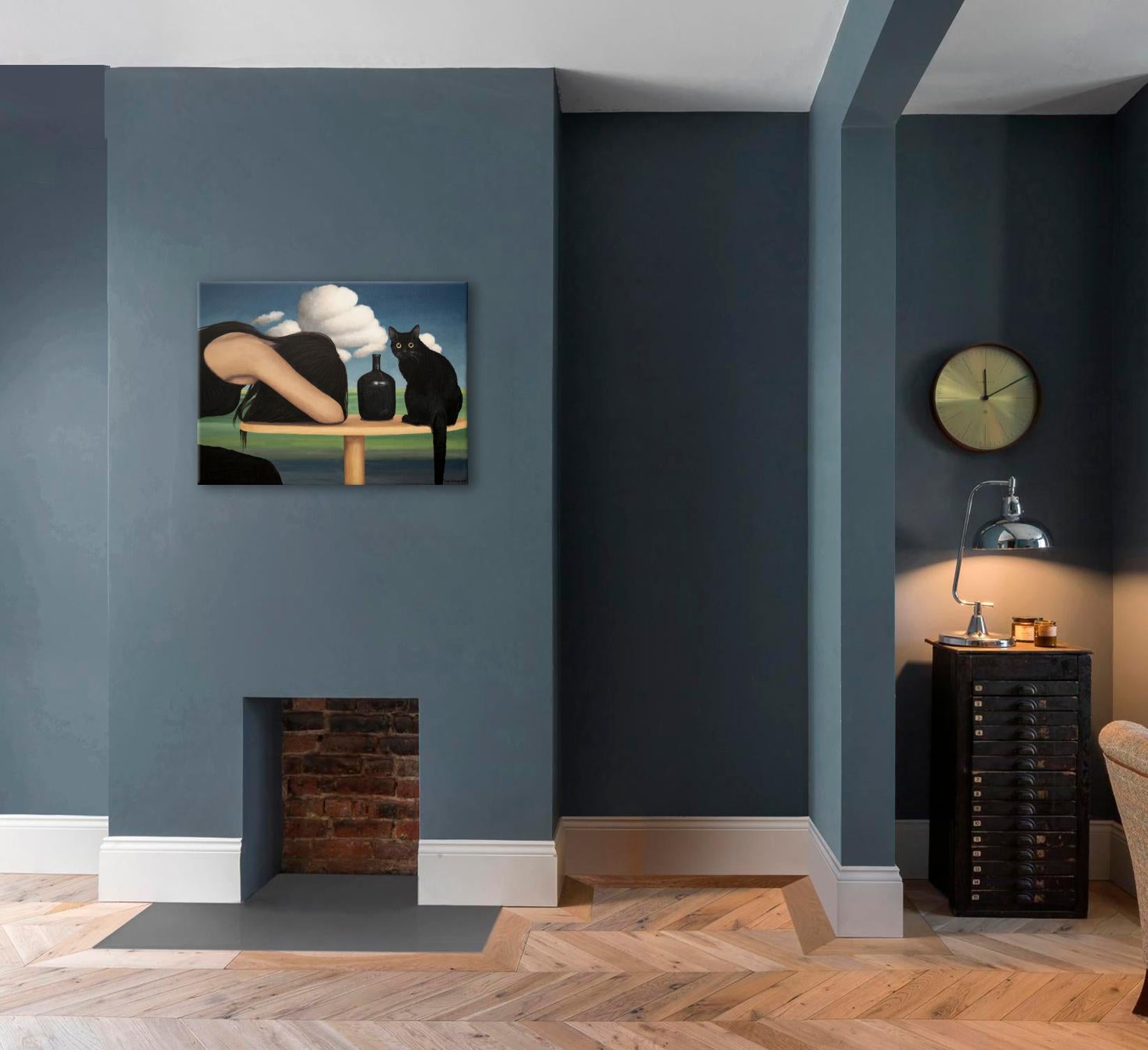 Was?... (Realismus), Painting, von Nataliya Bagatskaya