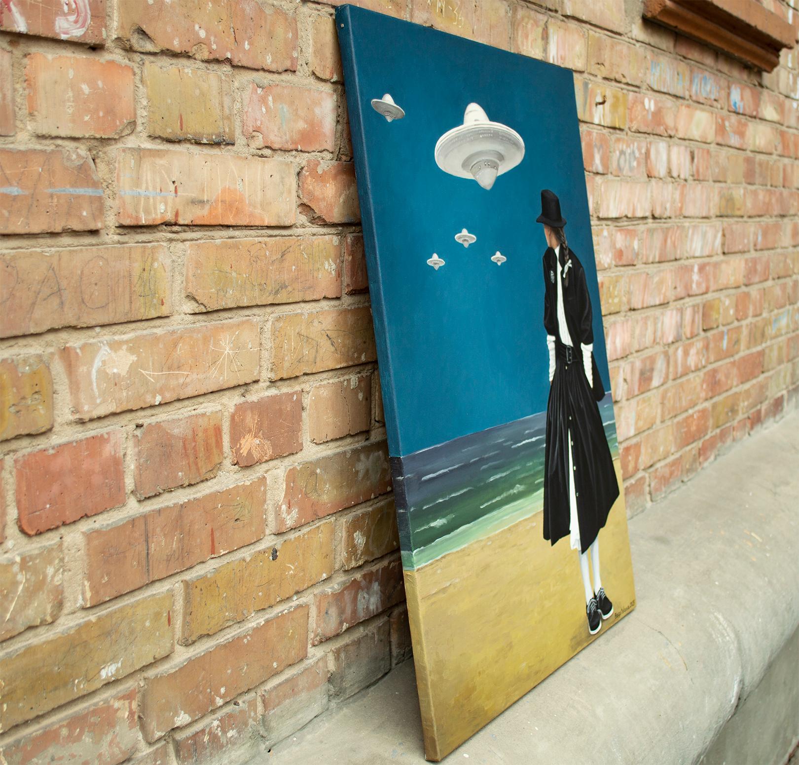 Was zum Teufel sehe ich mir da an? – Painting von Nataliya Bagatskaya