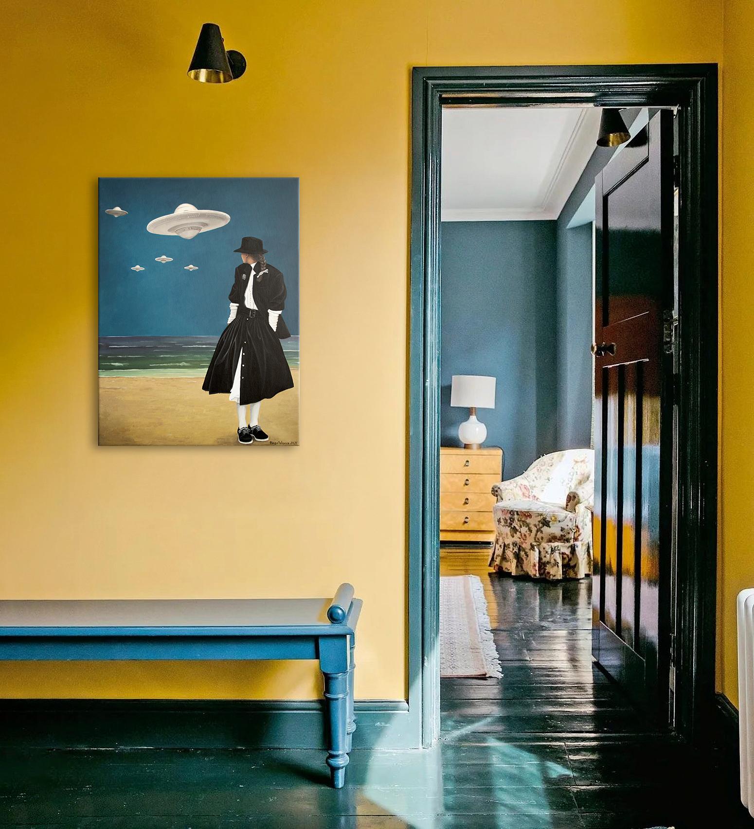 Was zum Teufel sehe ich mir da an? (Realismus), Painting, von Nataliya Bagatskaya