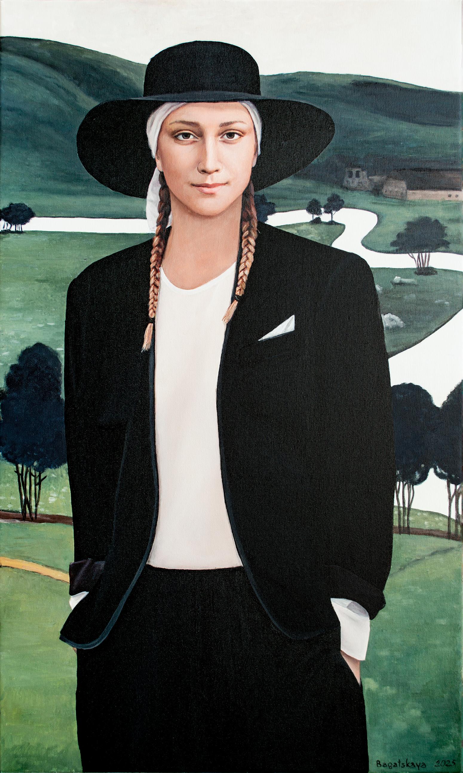 Figurative Painting di Nataliya Bagatskaya - Fiume Whiting