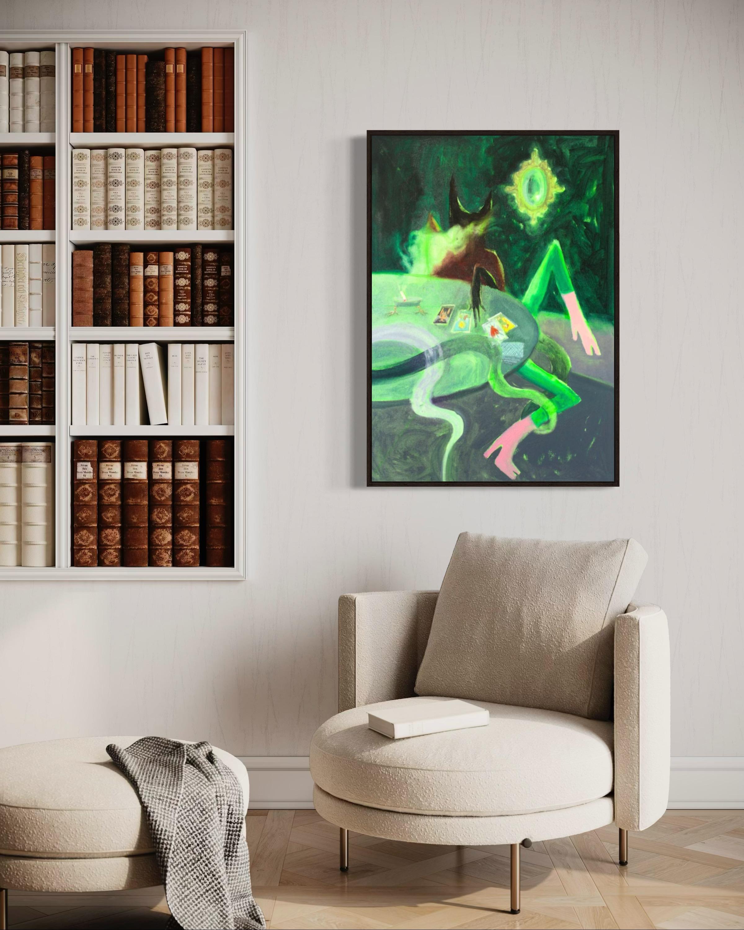Foggy future, 100x70 cm
The work is sold without a frame and mat