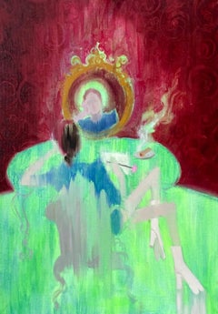 On asceticism, 100x70 cm, oil on canvas