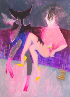 Party, 110x80 cm, olio su tela