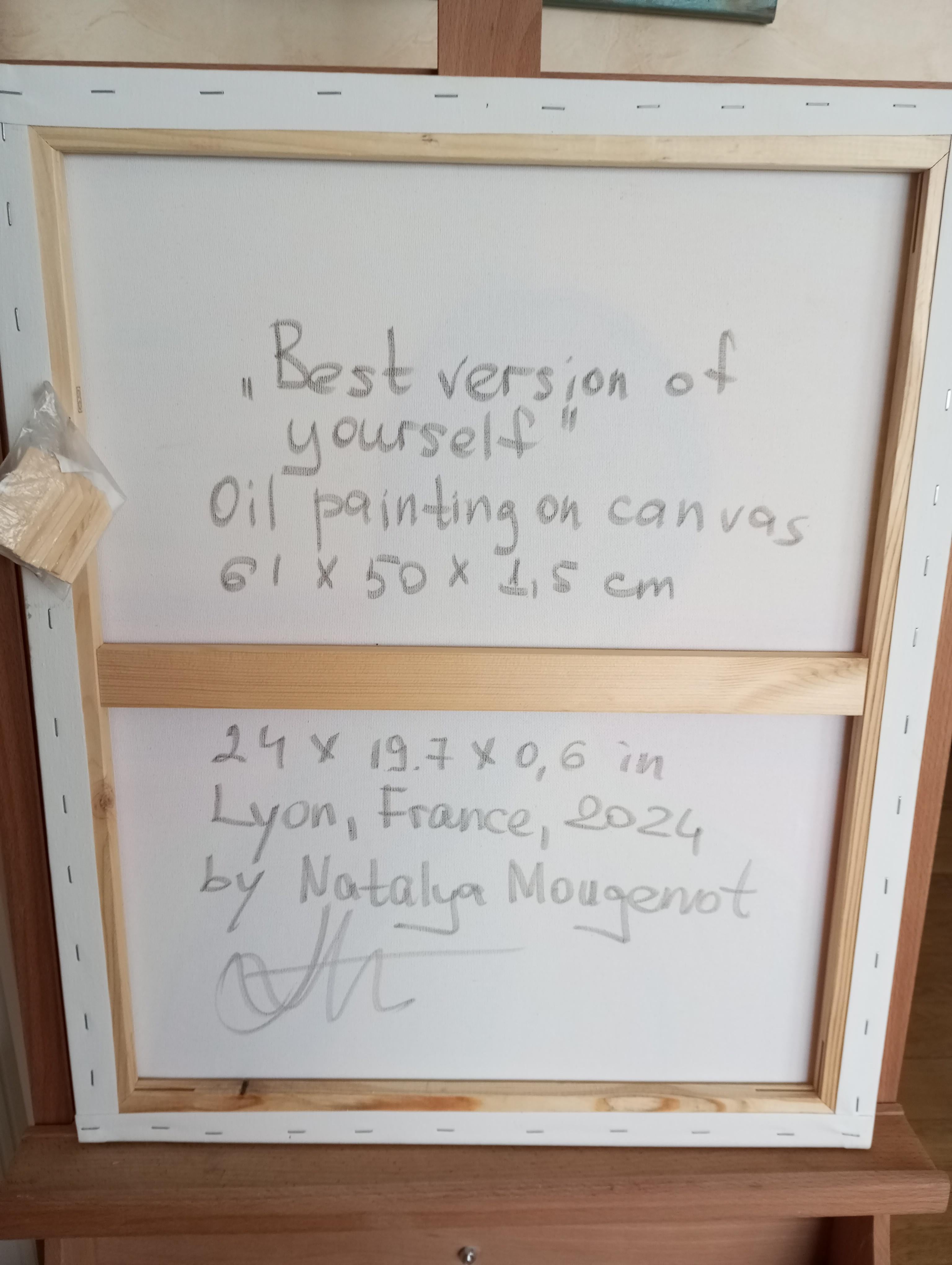 Questo quadro figurativo contemporaneo, intitolato 