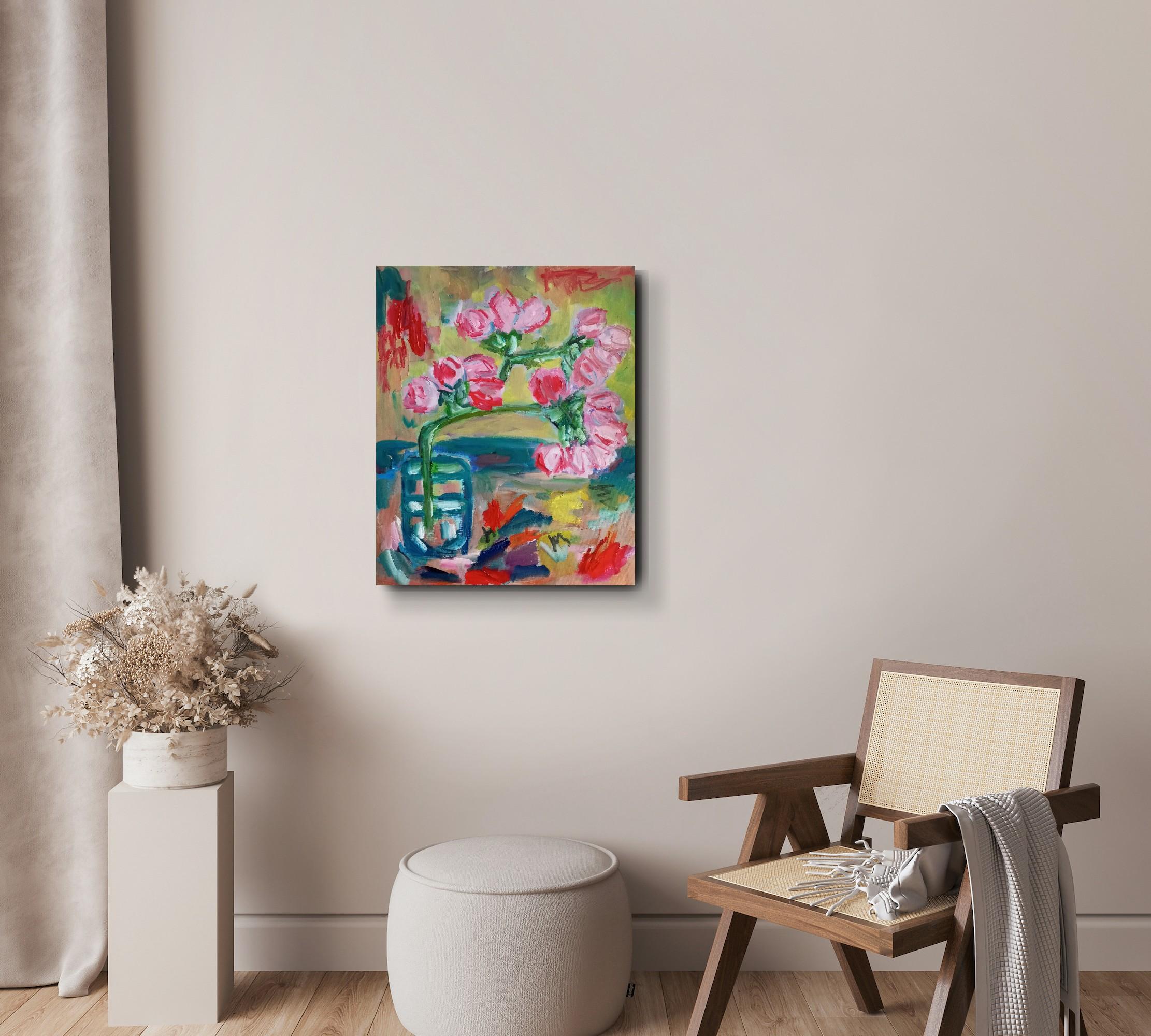 This floral artwork makes my of my new small collection called 🪻