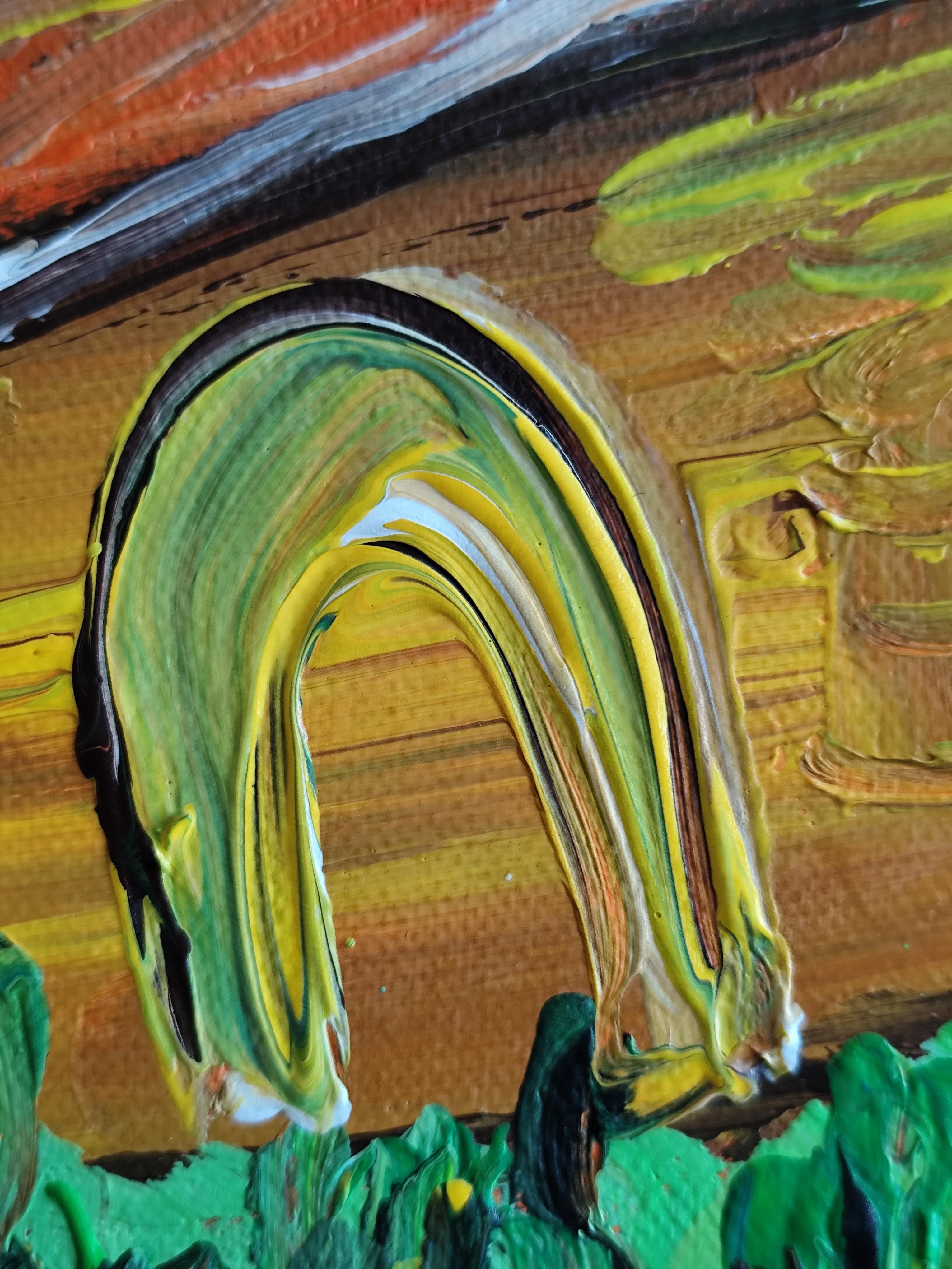 Quadro contemporaneo su tela 