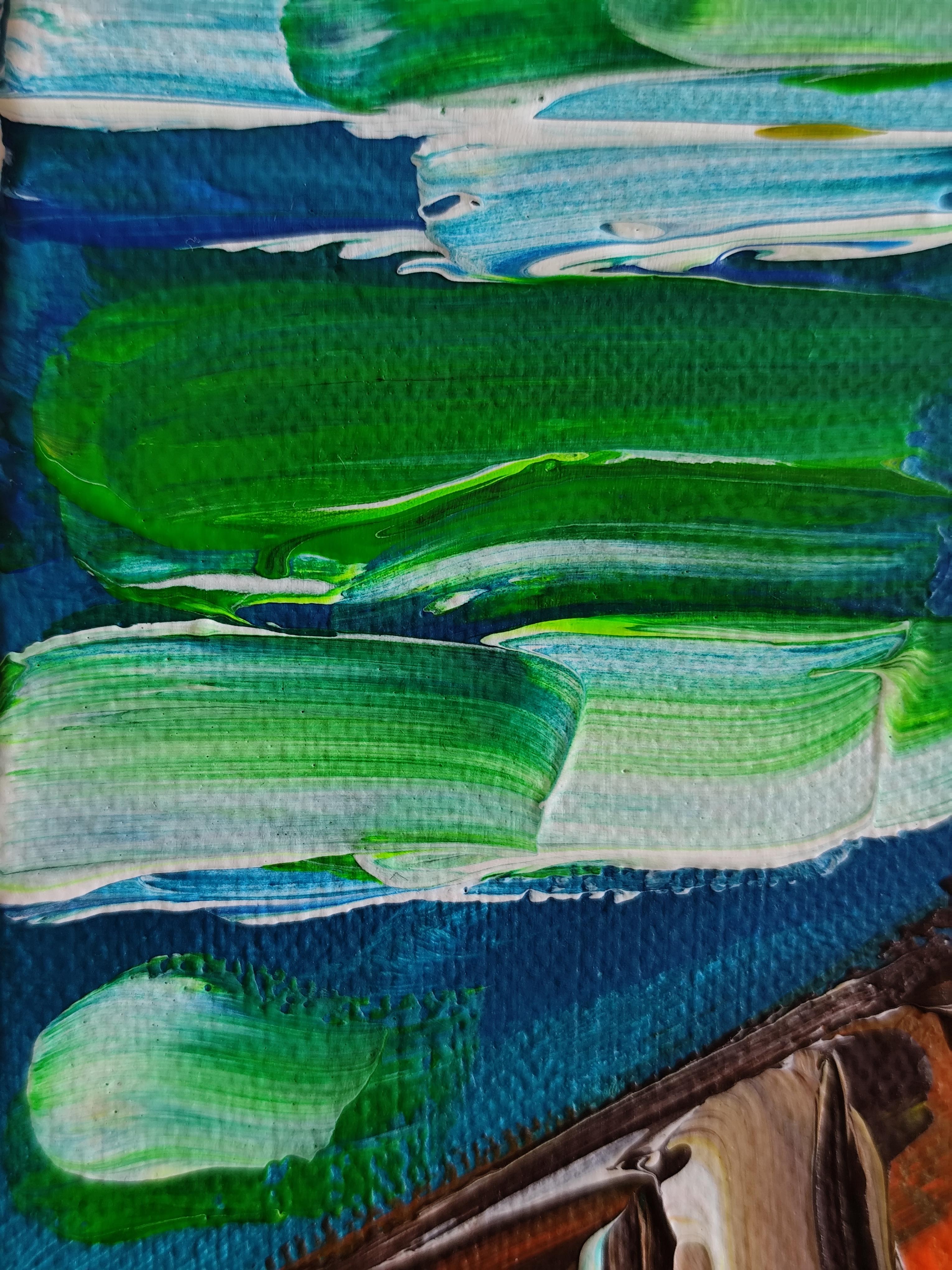 Quadro contemporaneo su tela 
