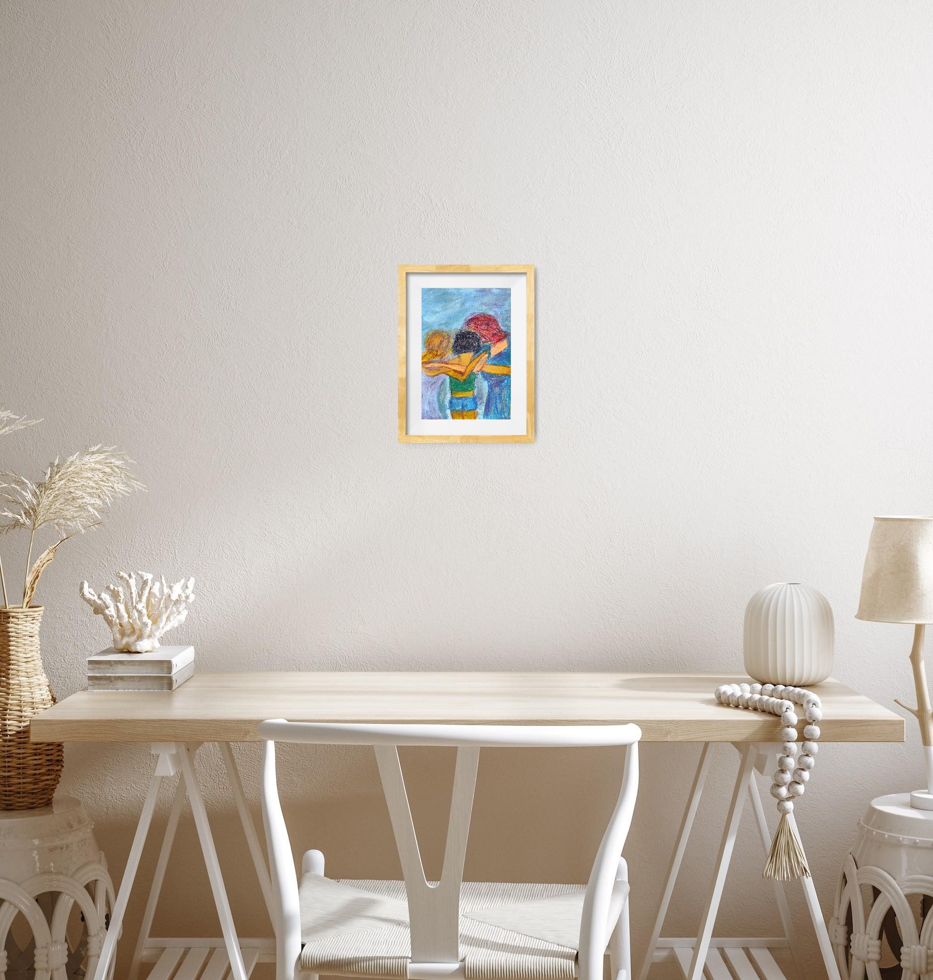 This contemporary painting, titled 