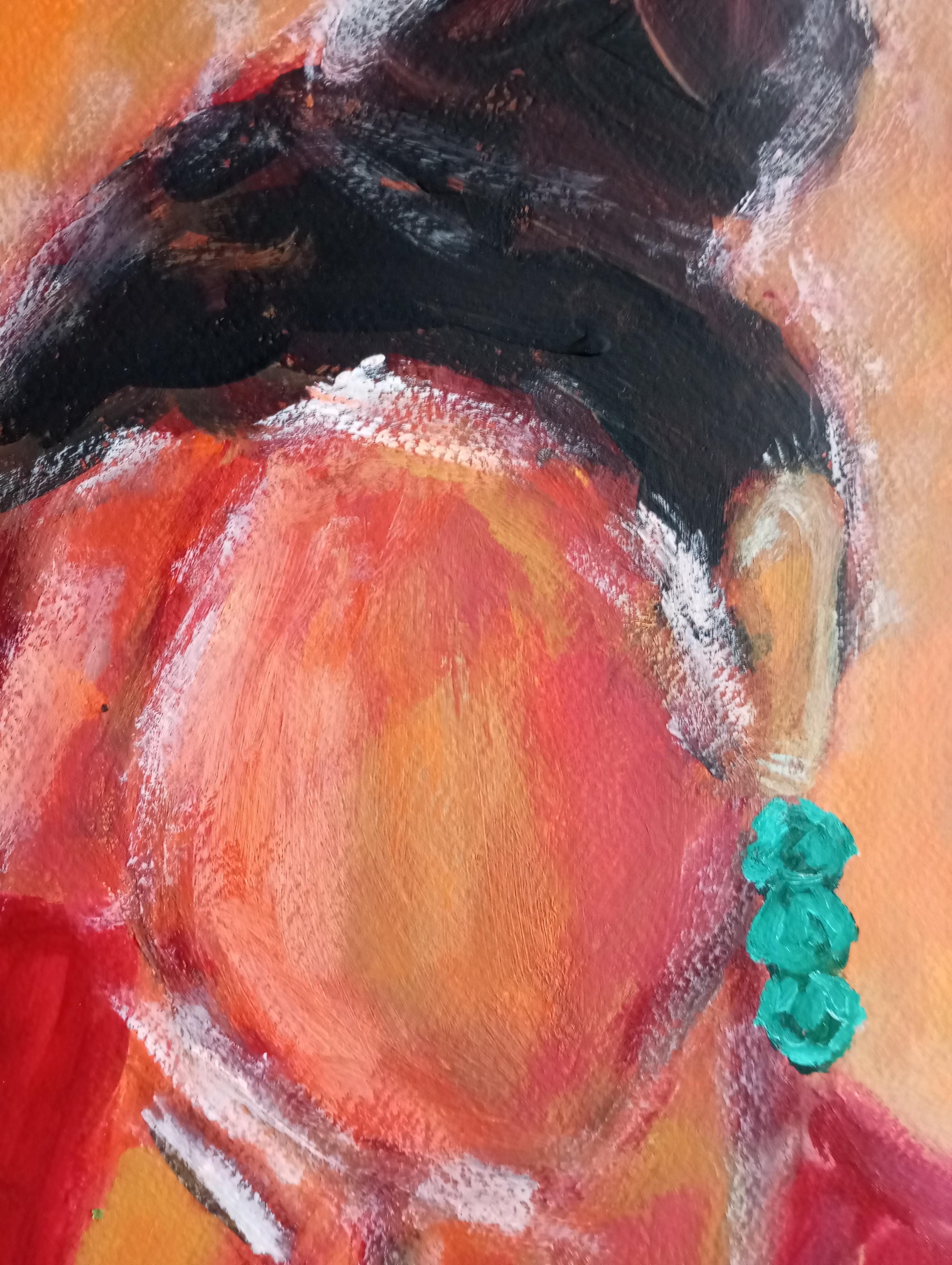 Contemporary portrait of a woman  
