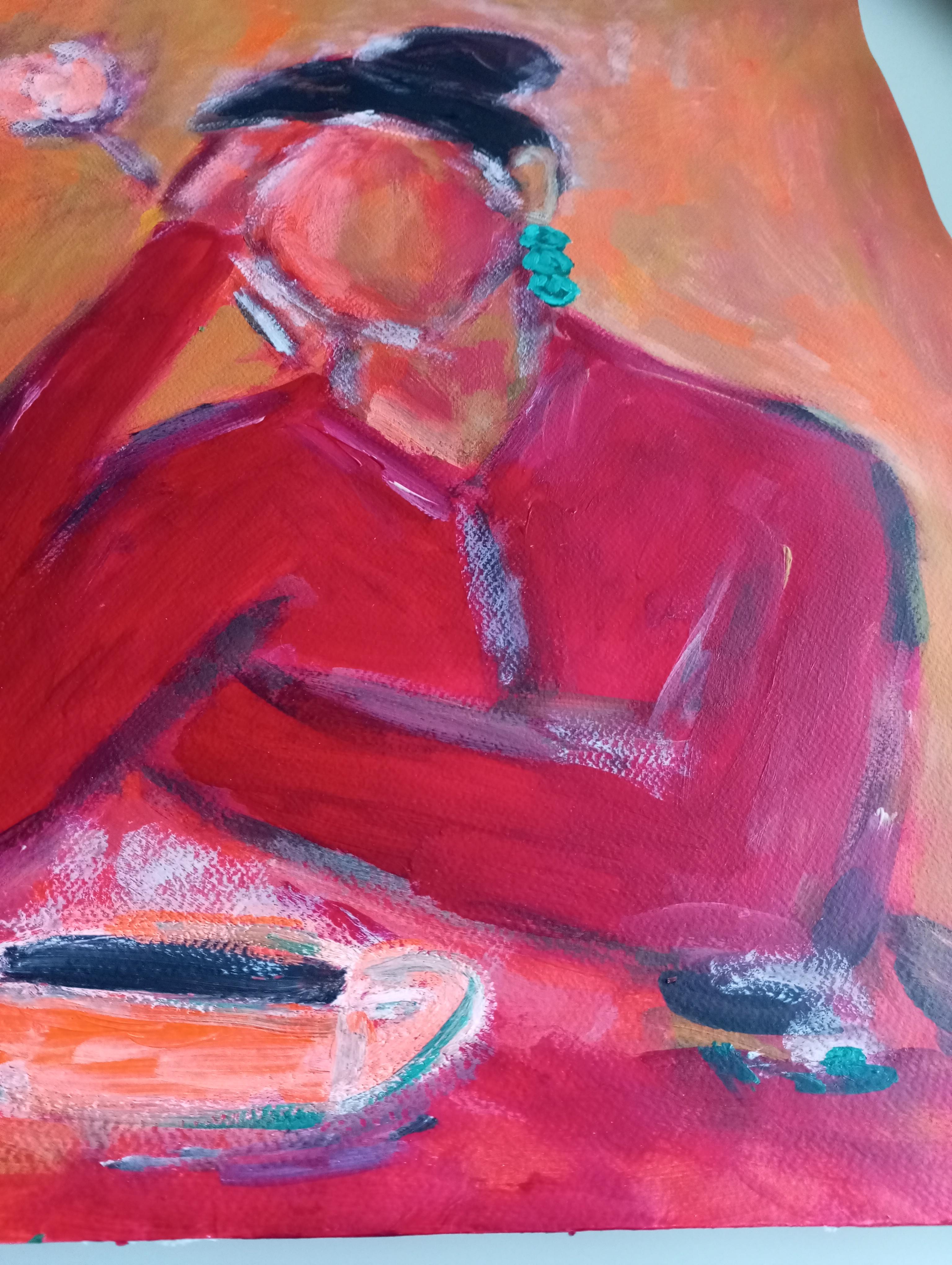 Contemporary portrait of a woman  