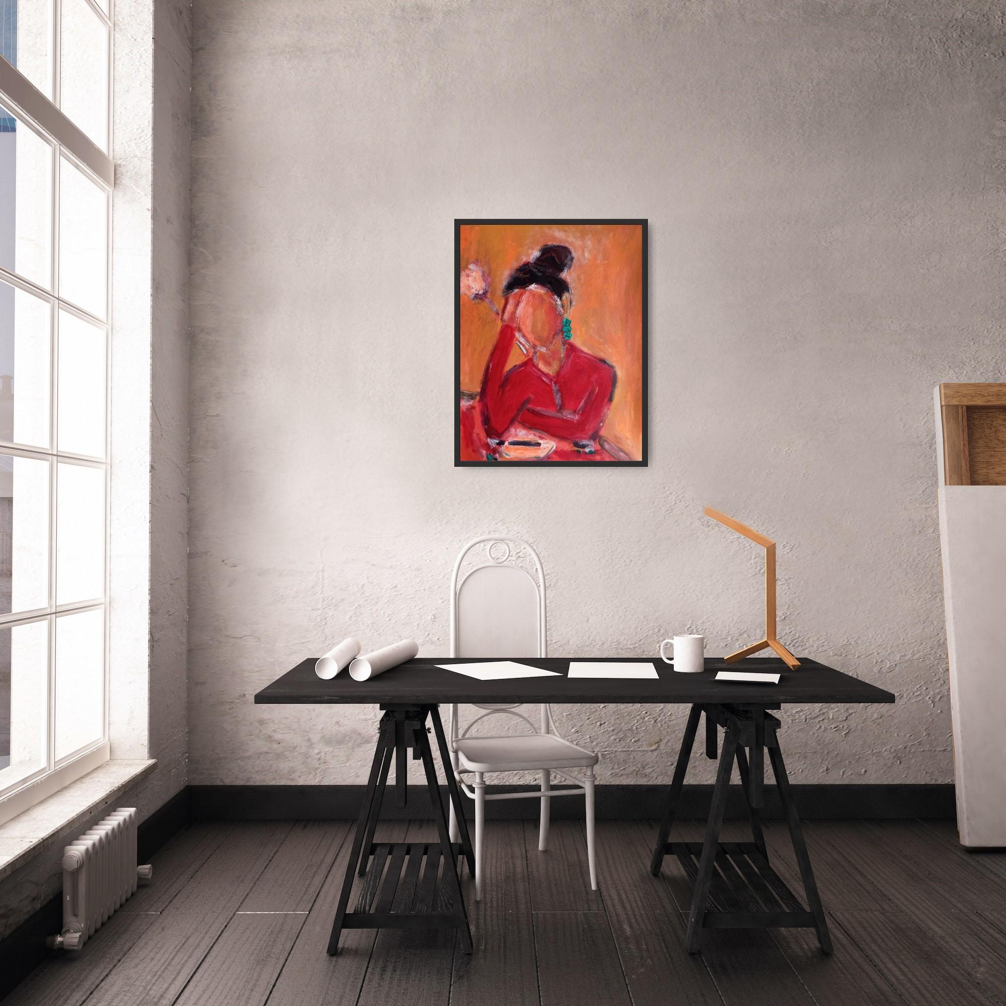 Contemporary portrait of a woman  