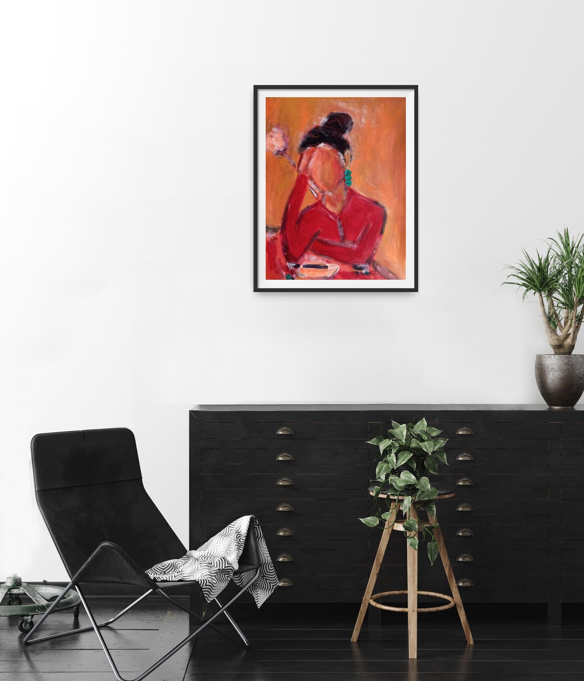 Contemporary portrait of a woman  