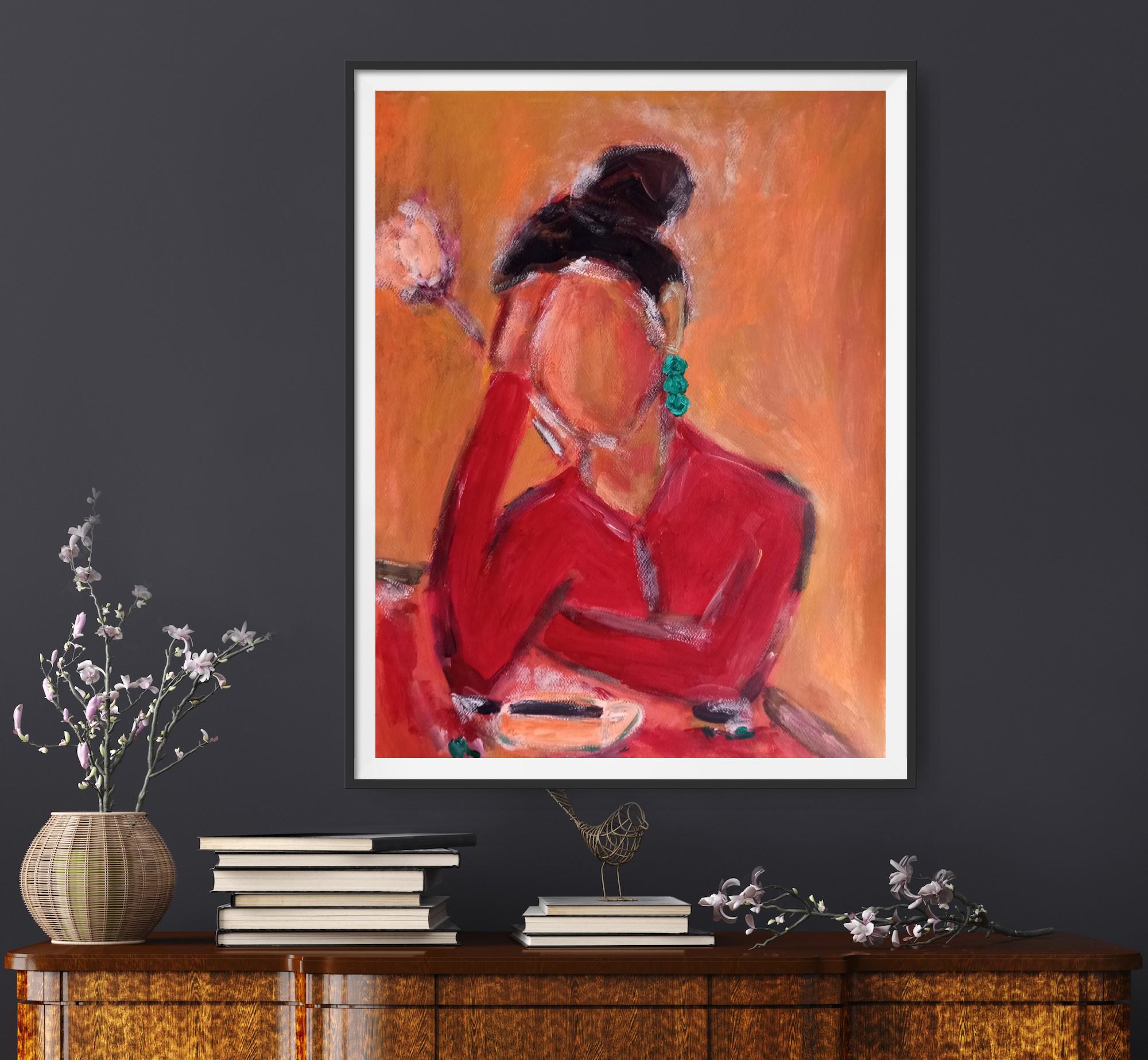 Contemporary portrait of a woman  