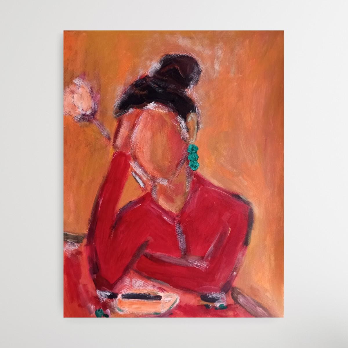 Contemporary portrait of a woman  