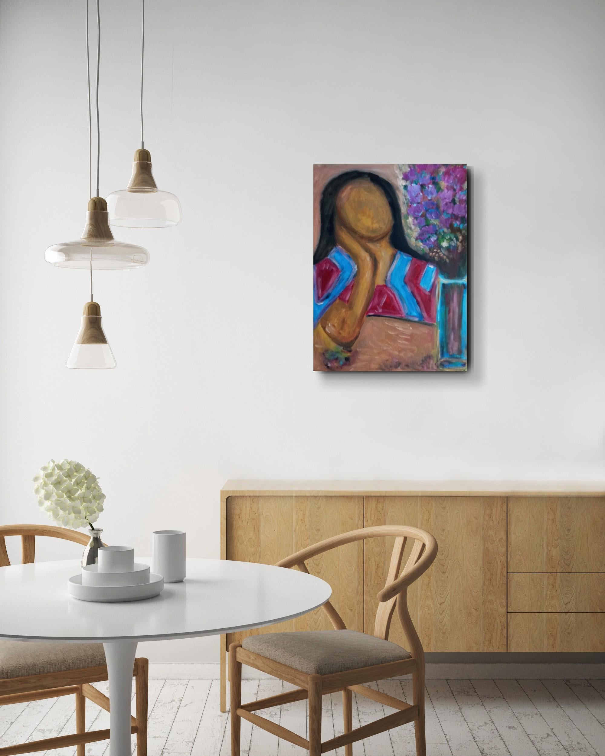 Questo quadro figurativo contemporaneo, 