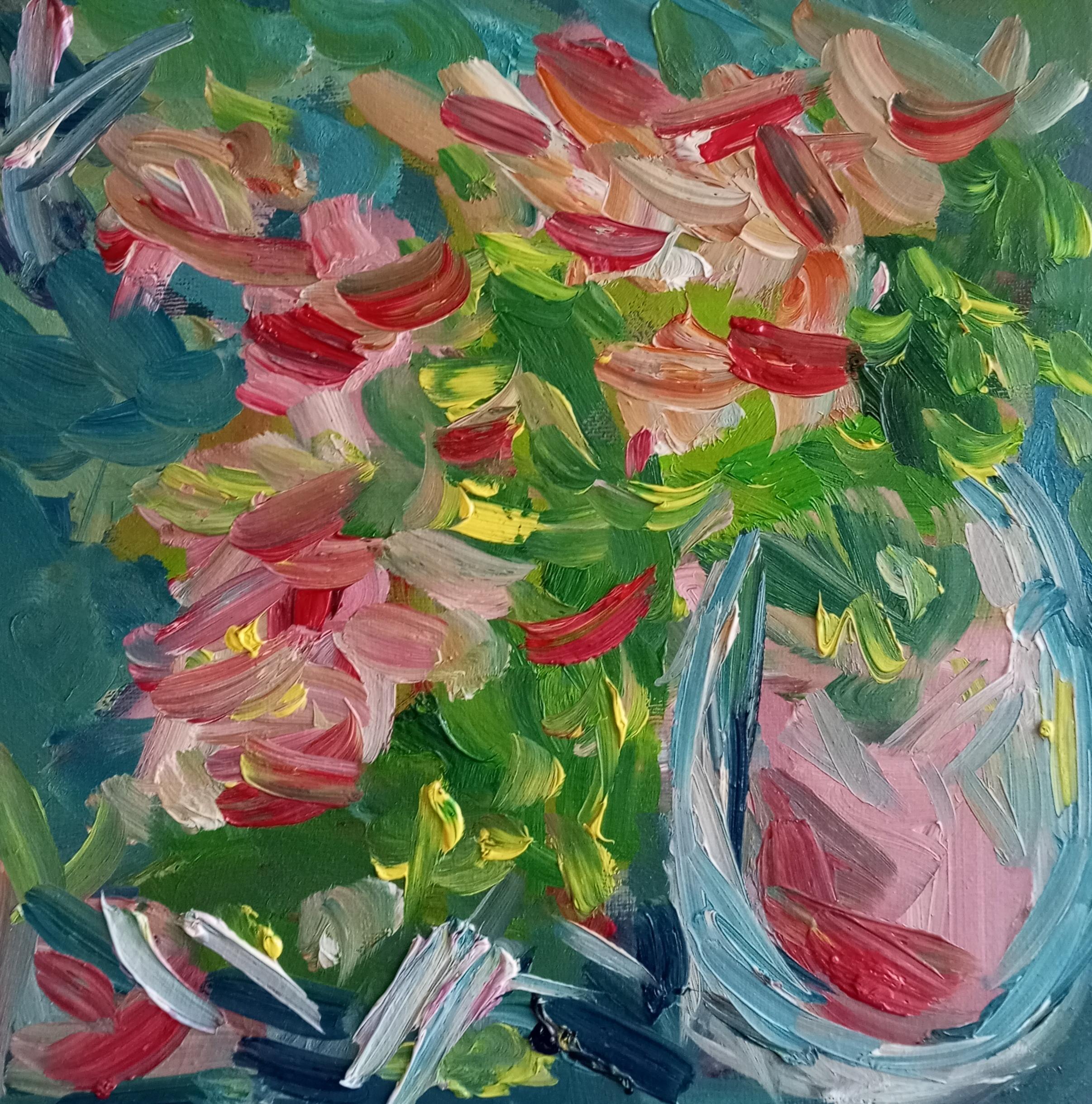 Natalya Mougenot  Interior Painting - "Gorgeous summer day"