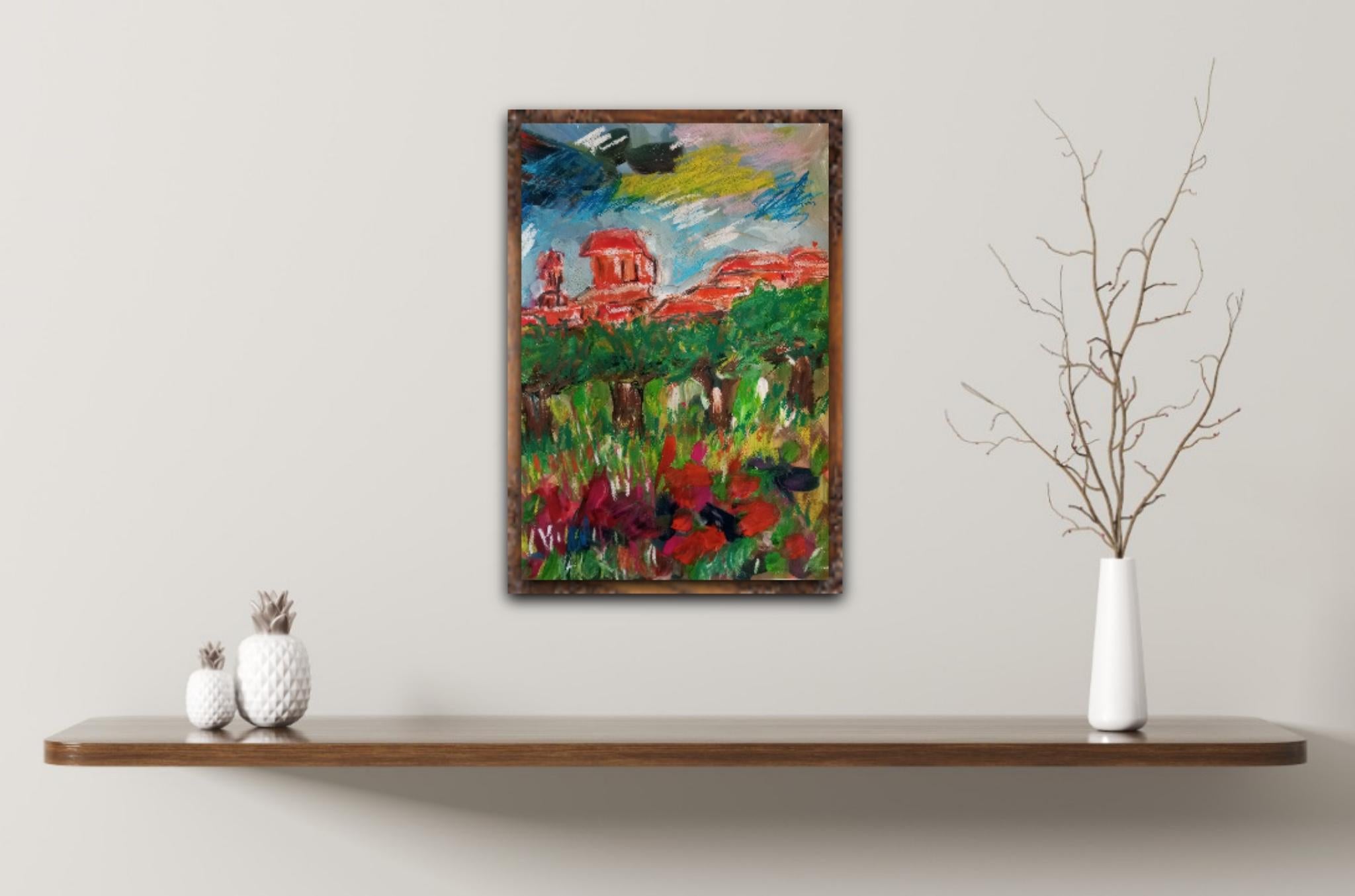 I enjoy working on impressionist artworks with an expressive touch.

This is the one of the artworks which was inspired by the beauty of the south of France and in particularly, by Provence region.

Please read the details below 👇:

Title: 