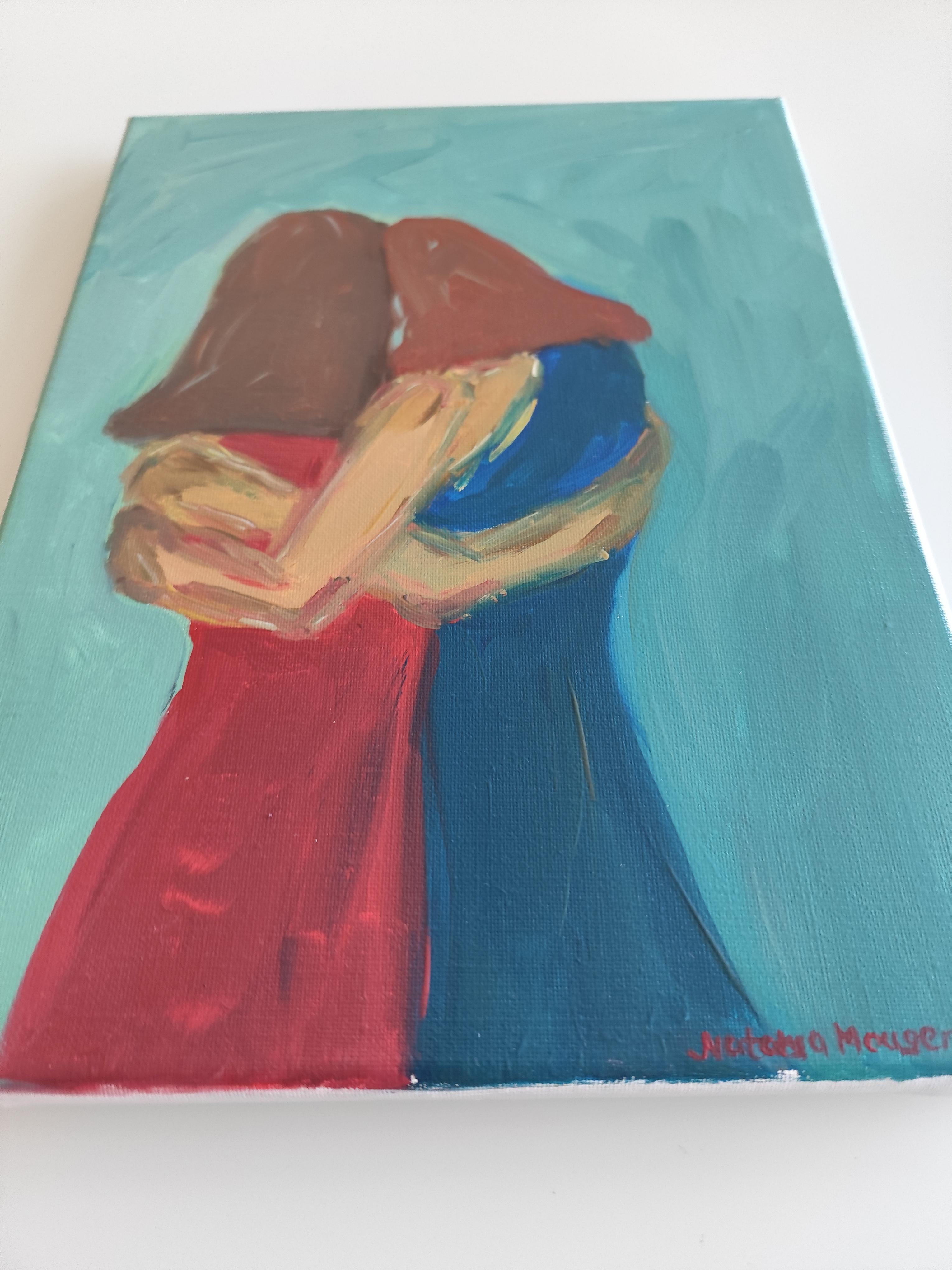Quadro ad olio figurativo contemporaneo 