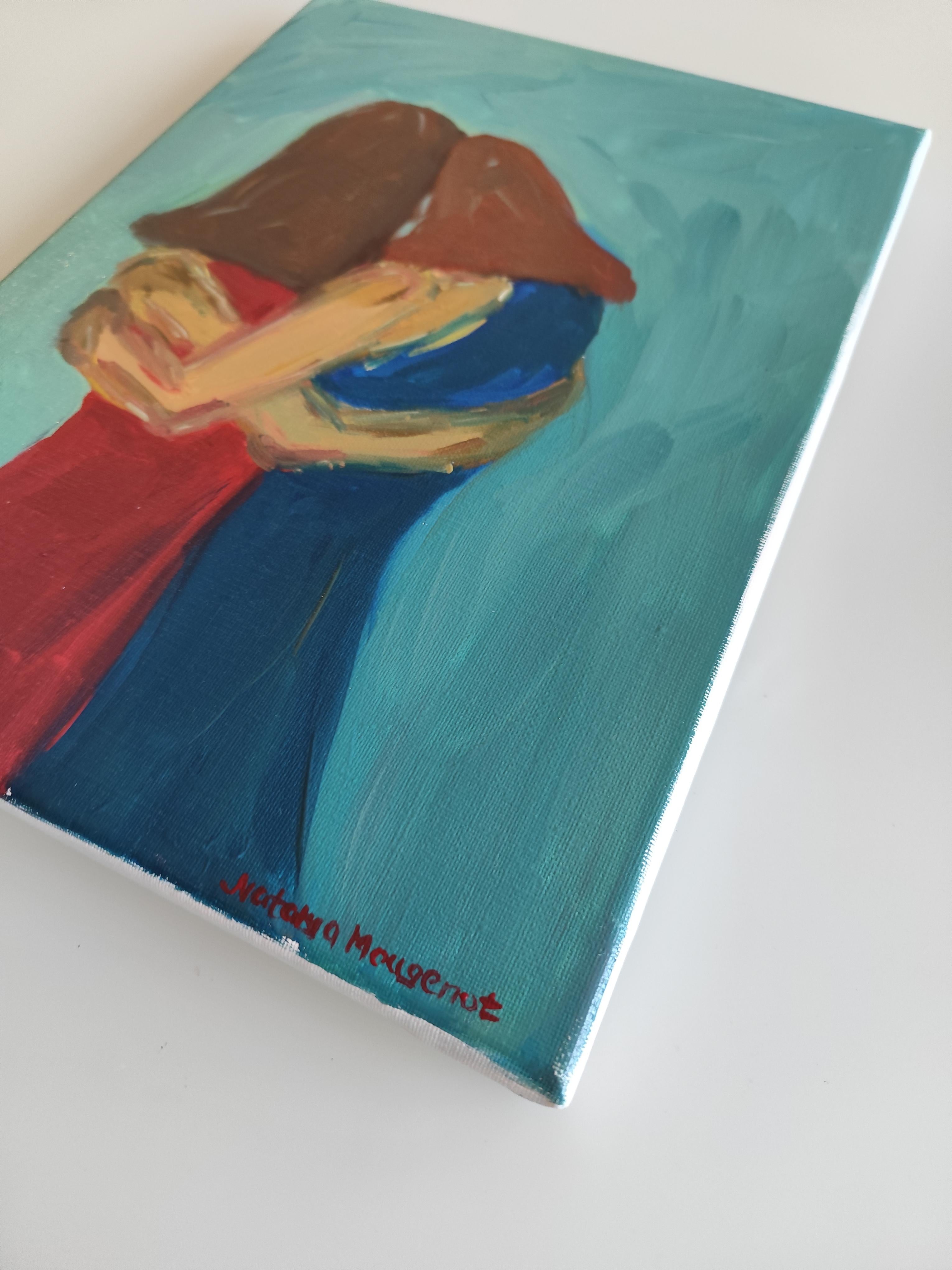 Quadro ad olio figurativo contemporaneo 
