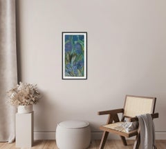 « Irise en fleurs » (peinture expressionniste inspirée par Van Gogh)