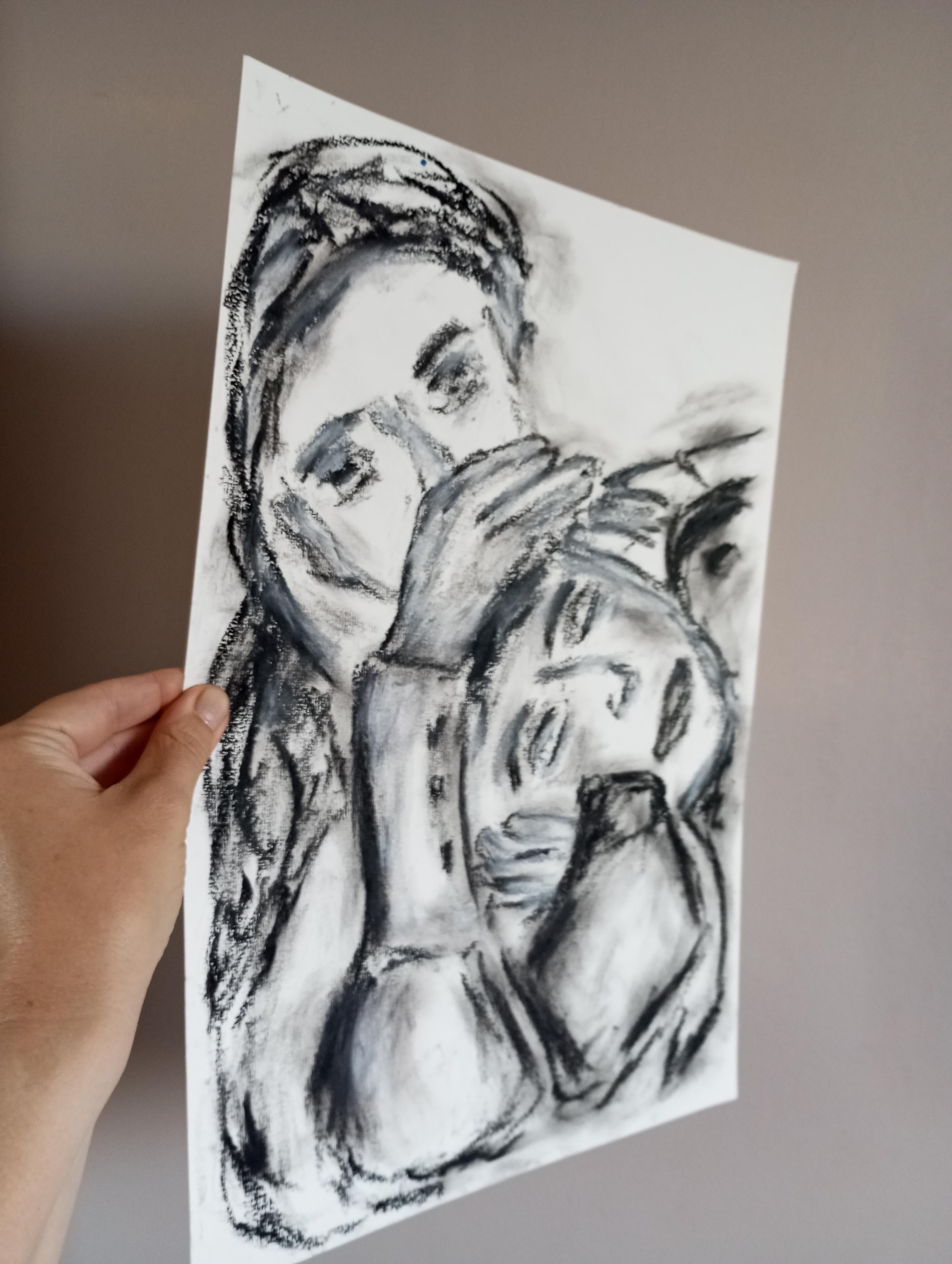 Querido amante del arte,

Esta obra de arte forma parte de mi serie dedicada a las 
