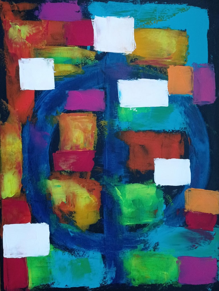 Natalya Mougenot Modern abstract artwork with shapes and forms