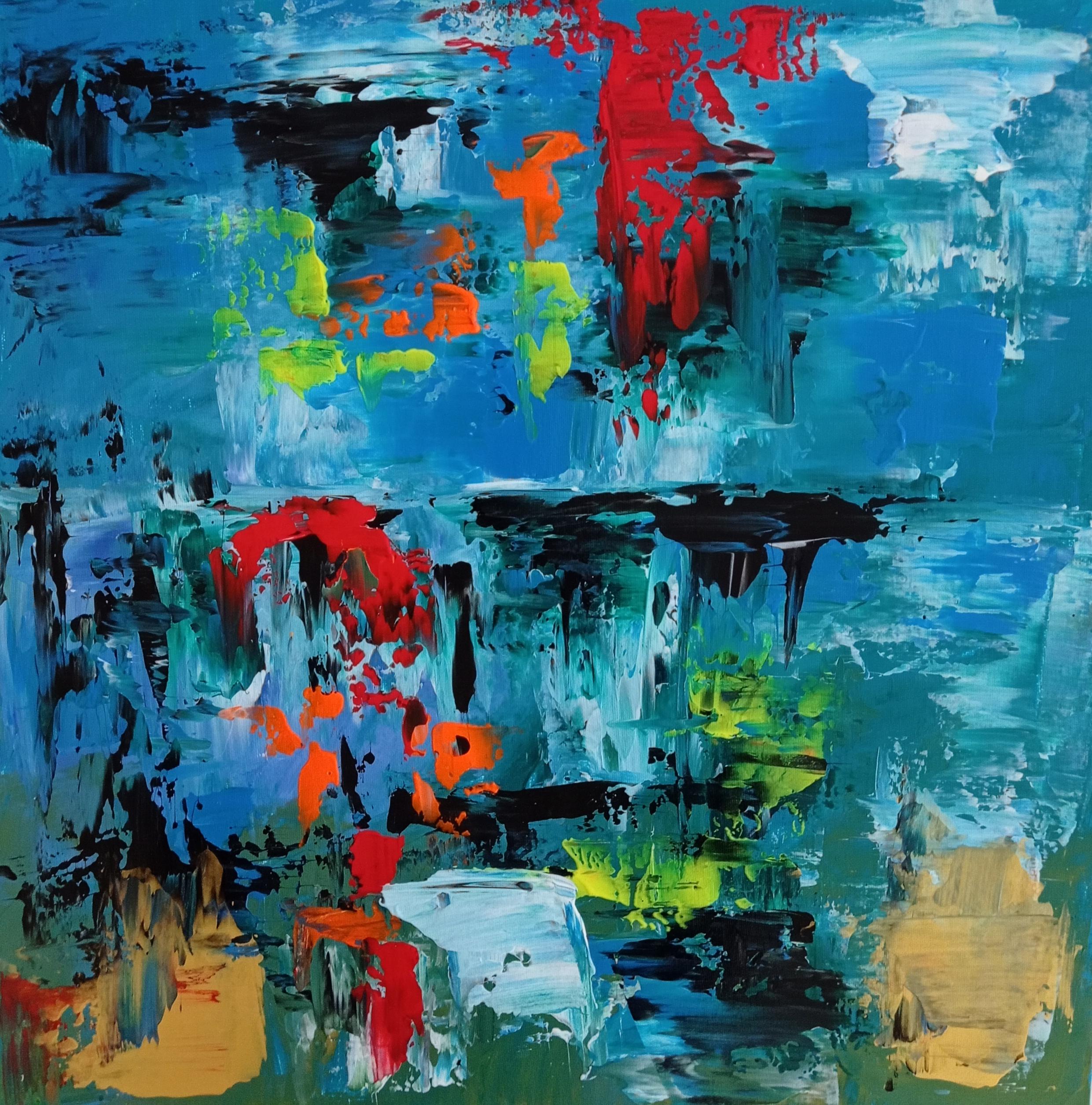 Natalya Mougenot  Abstract Painting - "Liberty 0.1""