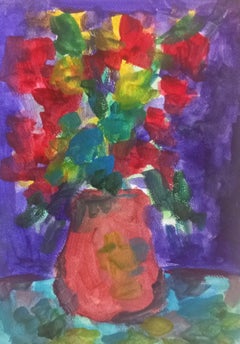 "Summer vibrance" (contemporary impressionist floral art)