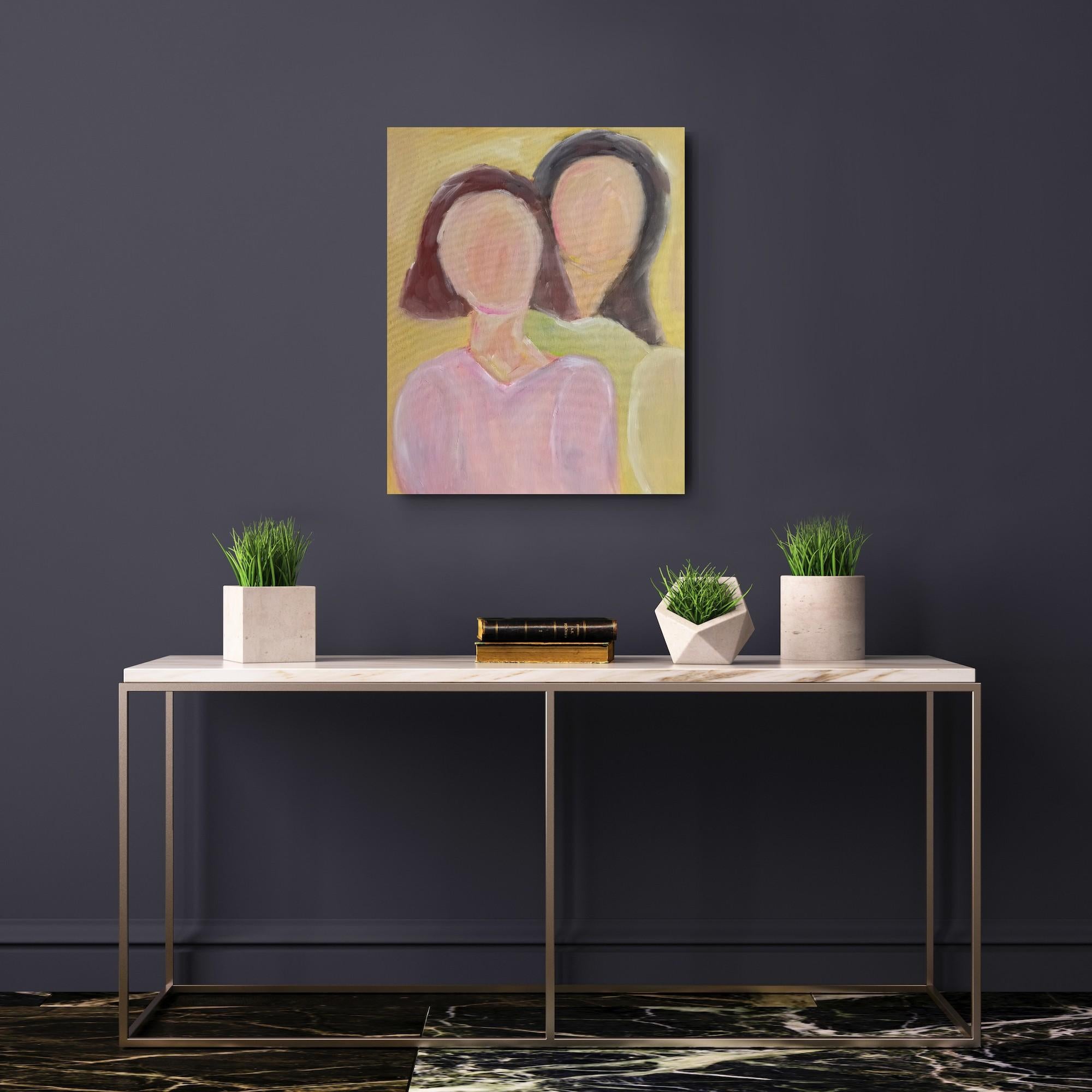 This modern painting, titled 