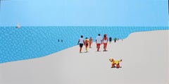 Beach mood 4 - landscape painting