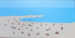 Beach mood 5 - landscape painting