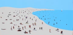 Beach mood 6 - landscape painting