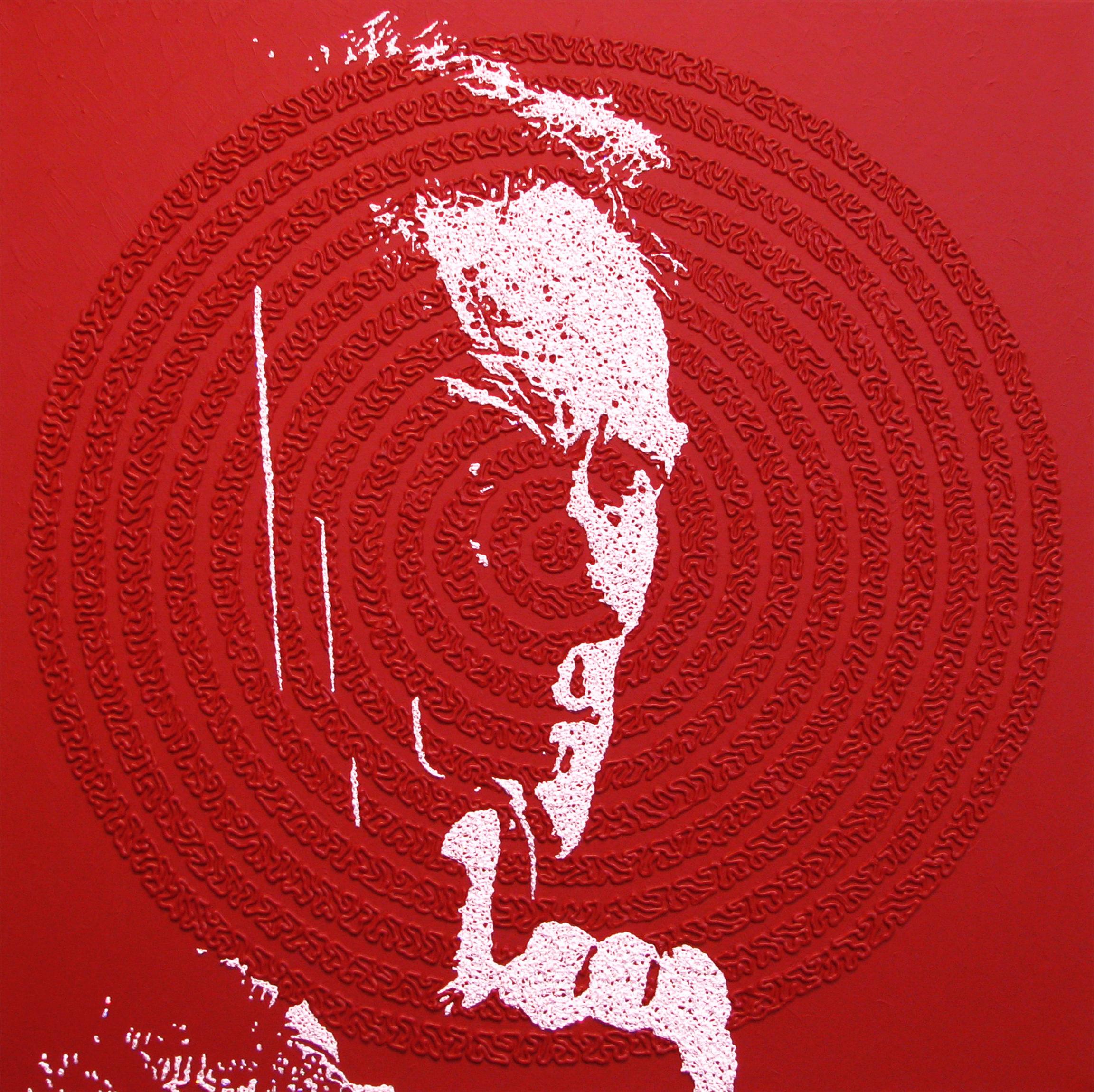 Clint - portrait icon painting 3