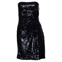 Natan, Vestido sin tirantes con lentejuelas